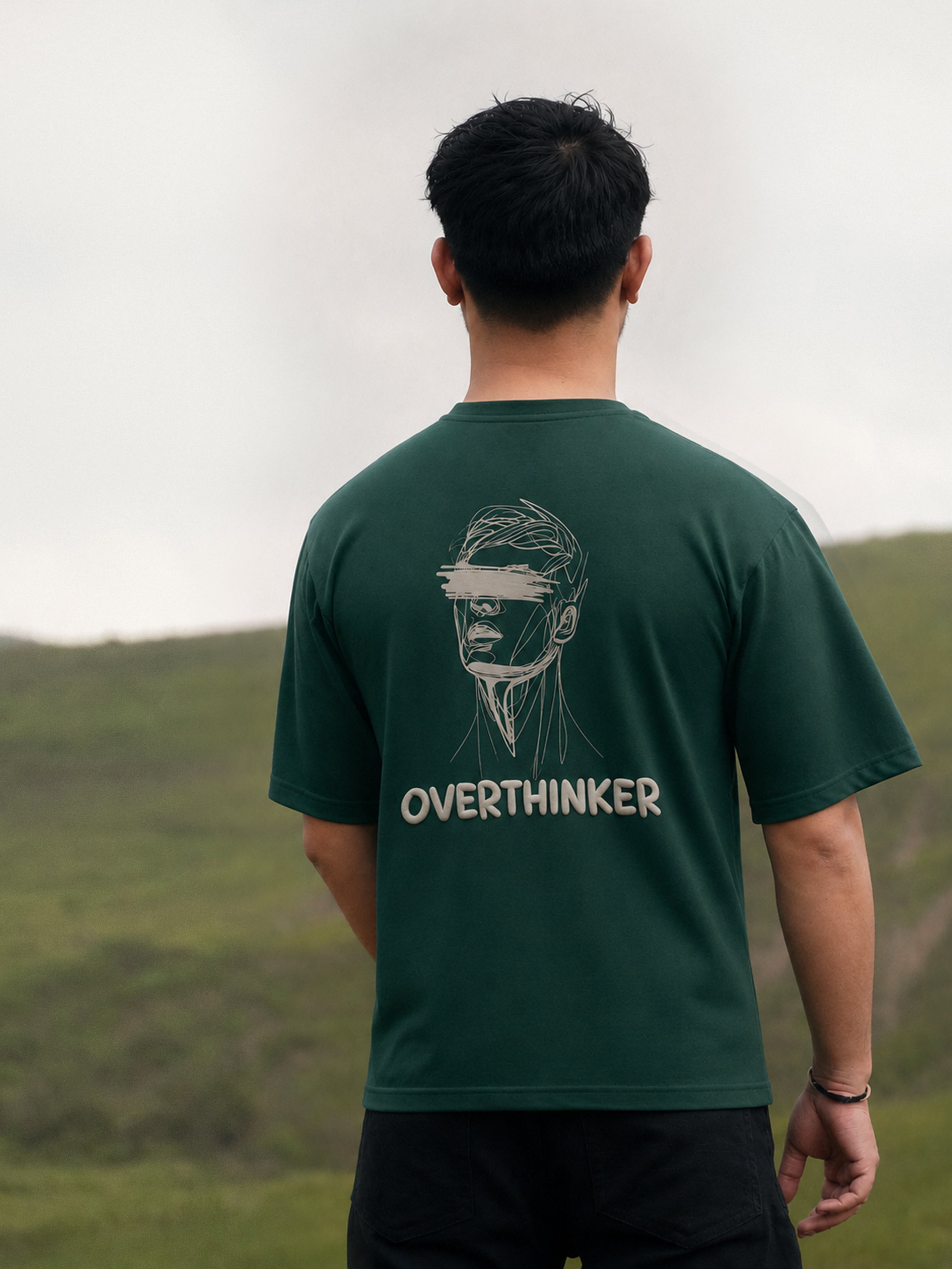 Overthinker Puff Tee