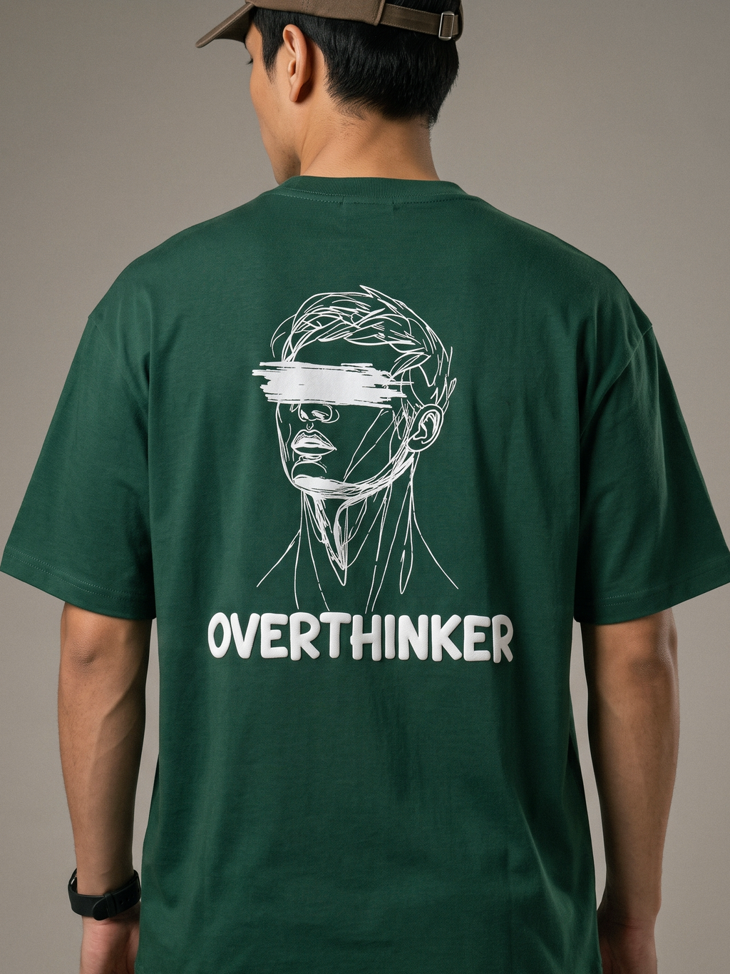 Overthinker Puff Tee